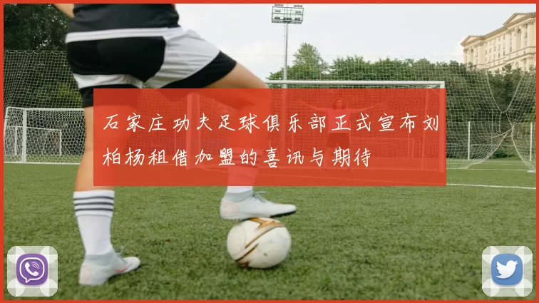 石家庄功夫足球俱乐部正式宣布刘柏杨租借加盟的喜讯与期待