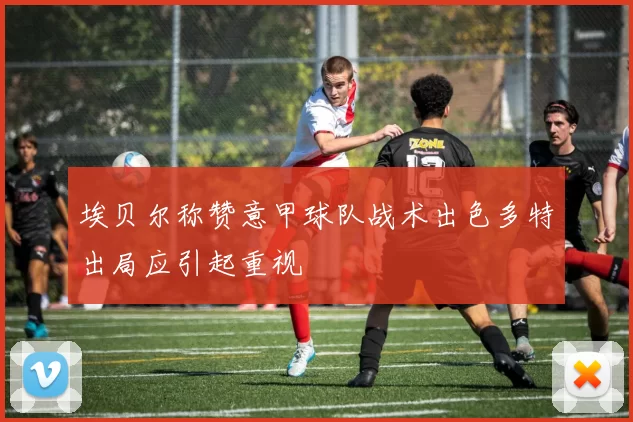 埃贝尔称赞意甲球队战术出色多特出局应引起重视